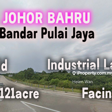 Johor Bahru Bandar Pulai Jaya Freehold 121acre Industrial Land