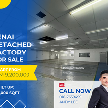 Senai Kulai Detached Factory for Sale