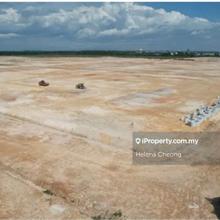 Limited corner industrial land for sale.  Ready soon. 