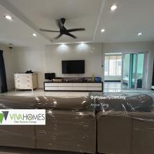 Well renovated freehold 2 Storey End Lot House Kota Kemuning for sale