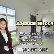 Amber Hills @ Unblock View Single-storey Cluster House 