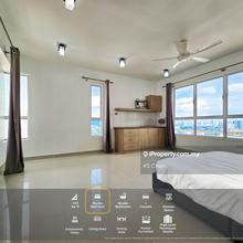Penthouse Studio with City Views at Ritze Perdana 2, Damansara Perdana