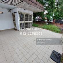 Corner Lot, Huge Land, 2-Storey Terrace, Freehold, Near to LRT Station