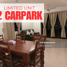 Limited Unit 2 Car Park 3 Rooms Low denisty unit. Freehold, near LRT 