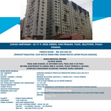 Auction Desa Green !! Below Market Price!!