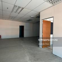 With lift office, wide front area, partition rooms 