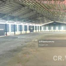 1200amp 2.61acres Warehouse Factory Telok Gong Port Klang for rent