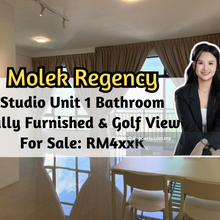 Molek Regency, Studio, Fully Furnished, Swimming Pool & Golf View