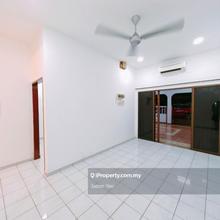 Freehold house at bukit beruang, equipped with 4 units aircond