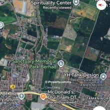 Ulu Tiram Agriculture Zoning Residential Land for Sale