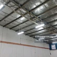 Johor Jaya, 1 storey terrace factory for rent
