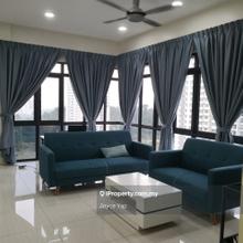 Fully furnished for rent! corner lot good privacy! unblock city view!