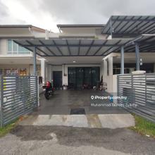 Facing Open 2 Storey Bandar Saujana Putra Jenjarom Extended Kitchen