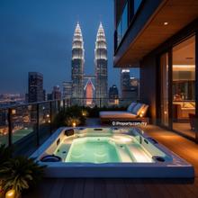 Walking Distance 100M to KLCC, Freehold, fully furnished Fully Furnish