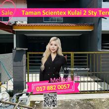 Kulai Taman Scientex Renovated 2 Storey Terrace 4bed Unblock View