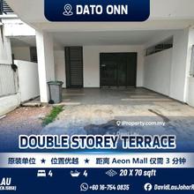 Dato Onn Double Storey Terrace House for Sale