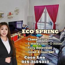 Eco Spring (Chester) @ Fully Renovated 2-storey Semi-D House