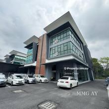 Beside mainroad Kapar Indah Klang semi d commercial lot with lift rent