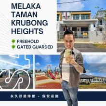 Vito Melaka Taman Krubong Heights Freehold Endlot House with Land 10ft