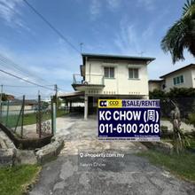 Ipoh Town Taman Mansion Park Double Storey Bungalow Corner House 