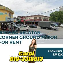 Corner  jinjang selatan Ground Floor Shop For Rent 