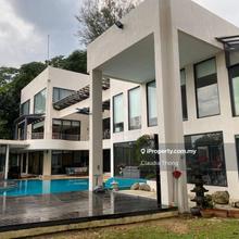 Tropical resort house in a forest environment within KL Citycentre