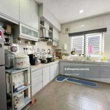 Sanggul Bandar Puteri Klang 2 Storey 22x75 Renovated Kitchen Extended