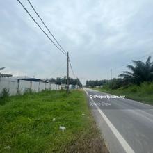 Budget Telok Mengkuang fencing flat land 5 acres below market rent
