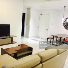 Corner unit; fully furnished 2 bedroom 2 parking