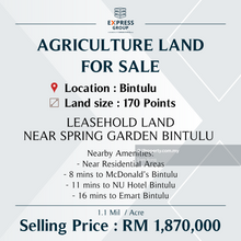 Agriculture Land at Bintulu (Near Spring Garden Bintulu)