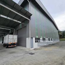Warehouse Medium industry Detached Factory Gelang Patah For Sale