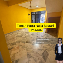Taman putra nusa bestari double storey house