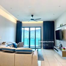 Queens Waterfront 1 @ Bayan Lepas Fully Furnished fully seaview