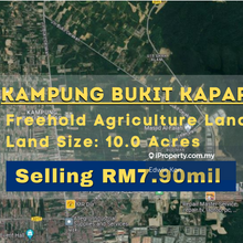 Kapar Meru Bukit Cherakah Agriculture Land for Sale