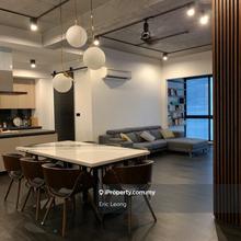 Private lift lobby and high floor ID design unit 