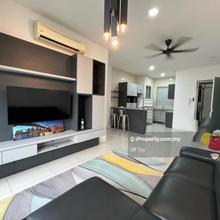 Renovate 3 Rooms Fully furnish Temasya Kasih condo Glenmarie Shah Alam