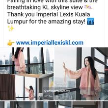 Imperial Lexis KL - Overlooking Twin tower, KL tower & Merdeka118