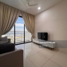 Newly renovated with fully furnished , high floor , nice view
