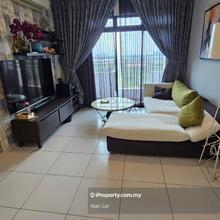 High Floor Fully Furnished 2-bedroom Apartment at Bukit Indah For Sale