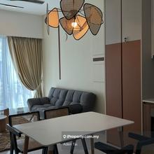 Core Residence, 2 rooms, fully furnished, non-bumi lot, near MRT