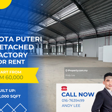 Kota Puteri Masai Brand New Detached Factory for Rent