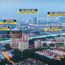 Armani Residence - 6 min to Taman Connaught Night Market