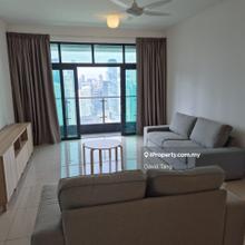 High Floor Dual Key Unit Facing KLCC Saloma Bridge.