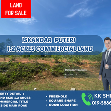 Iskandar Puteri 1.2 Commercial Land Beside Main Road High Traffic