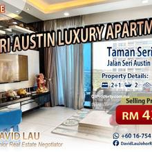 Seri Austin Luxury Apartment 3 Bedrooms 2 Bathrooms Low Floor