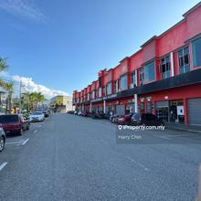 Facing main road shop, spacious car park