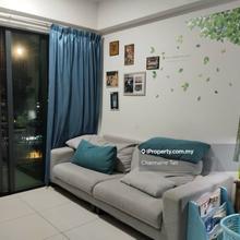 Kepong Fortune Centra Service Residence furnished walk to MRT aeon big
