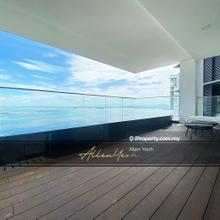 Setia V Residence, 4118sqft Partial Reno with Dip Pool Seaview, Gurney