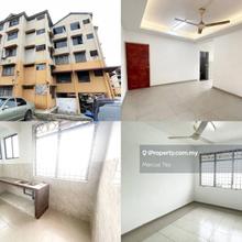 Low Cost Flat/ Full Loan/ New Renovated/ Taman Daya Flat Jln Nibong 28