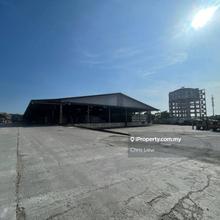 5 acres Kulai Detached Factory Warehouse with office, guarded & cctv